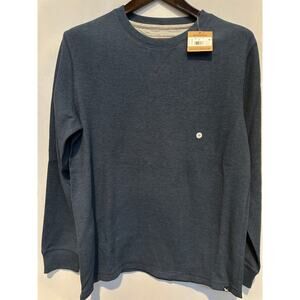 Men’s Eddie Bauer Blue Thermal Crew Neck Size M